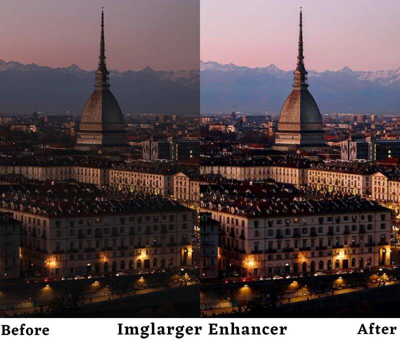 How to adjust Image brightness to improve the visual effect