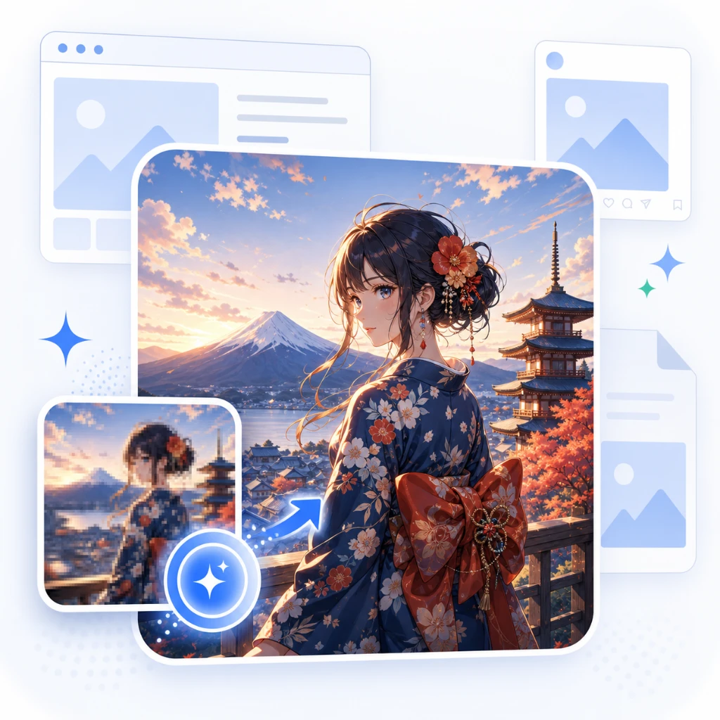 Image Upscaler preview